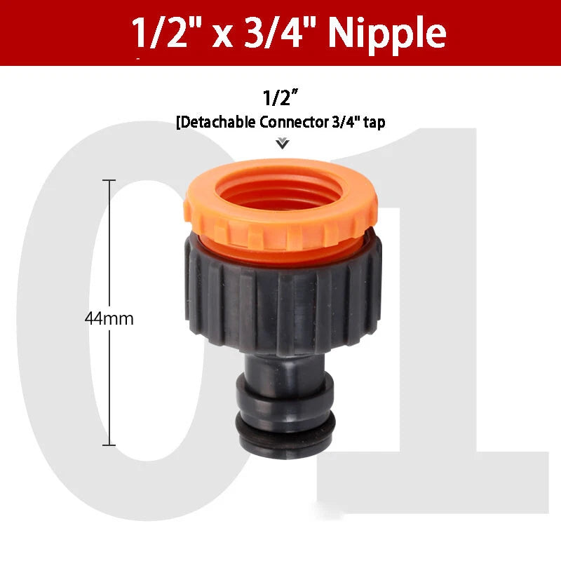 Tap Hose Connector Universal Fitting Attachment Hose Pipe Garden Water Connector