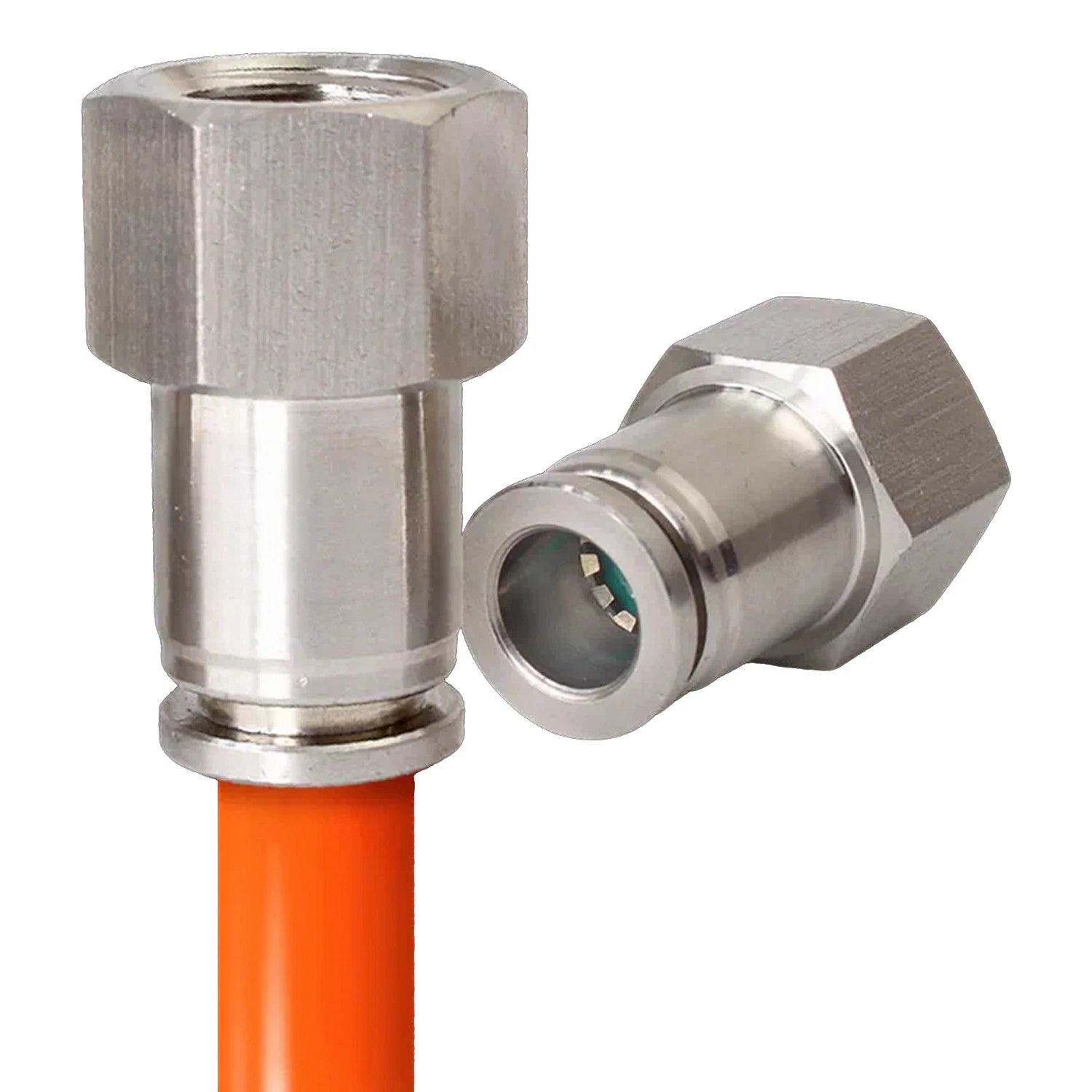 A2 Stainless Steel Pneumatic Push-in Fittings — All Types, 4–16mm