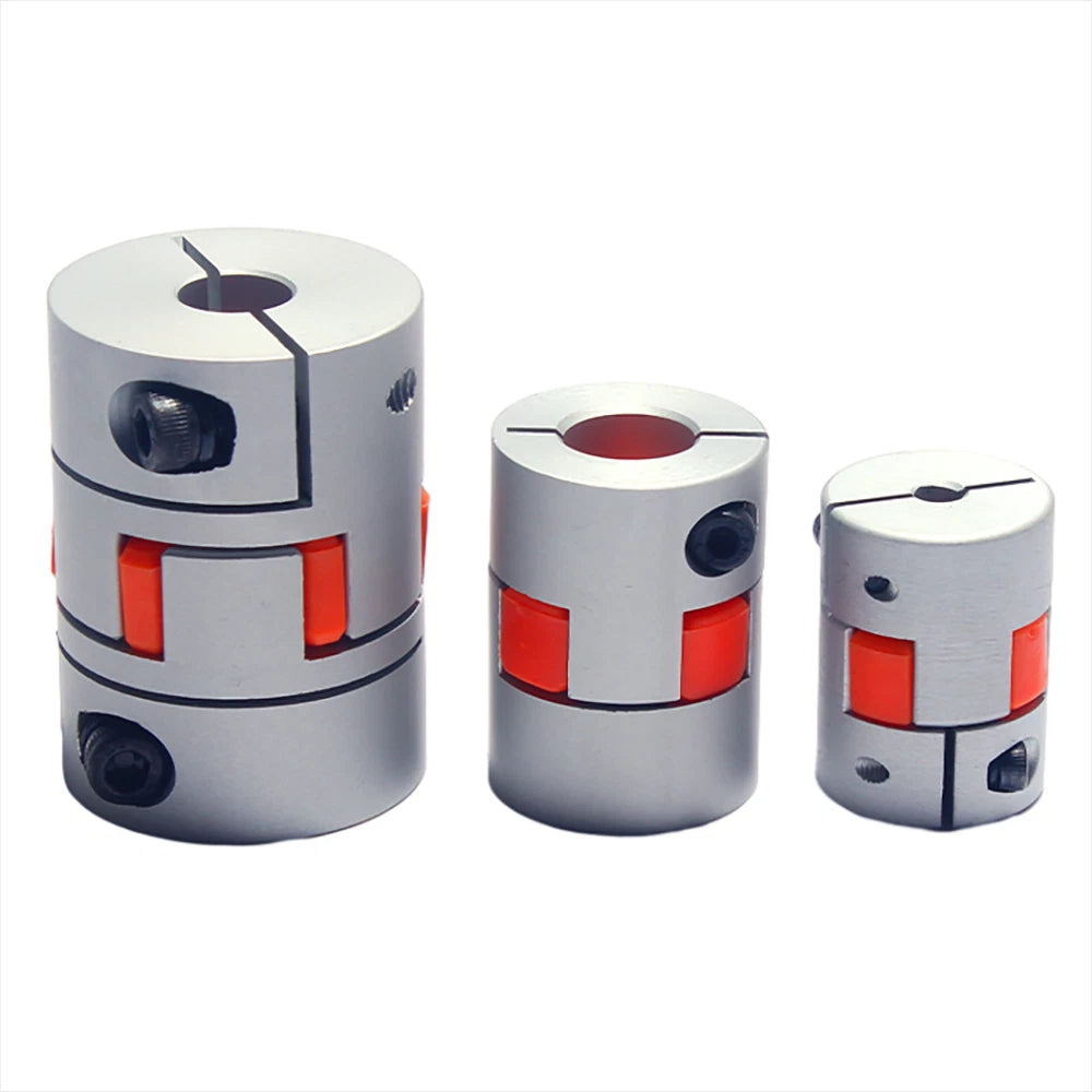 Alu Shaft Coupler Flexible Plum Spider Jaw Coupling Stepper Motor for 3D Printer