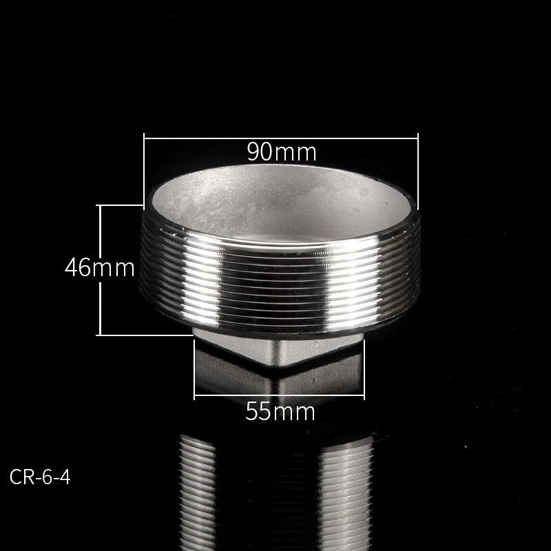 304 Stainless Steel BSP Pipe Plug & Cap Fittings — Male Plugs & Female Blanking Caps
