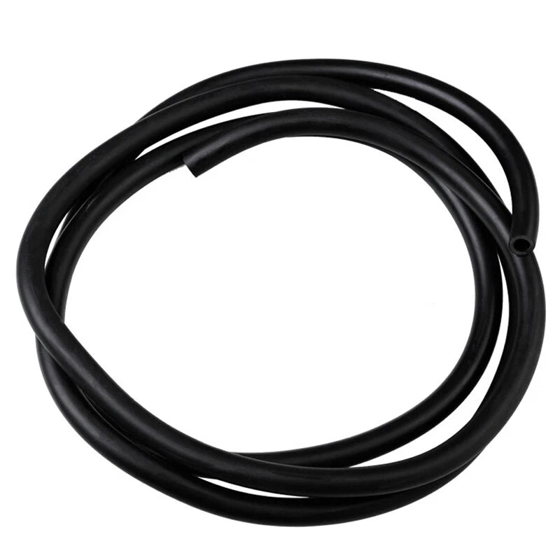 Black Fluorine Rubber Tube Fuel Hose OD 4-38mm,Oil Line Fuel Pipe Tubing Petrol