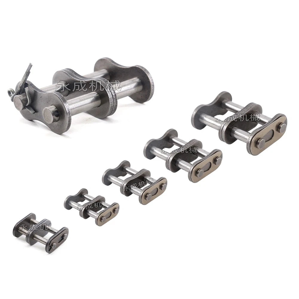 04C to 06C Transmission Drive Chain and Roller Chain Connector Full/Half Buckle