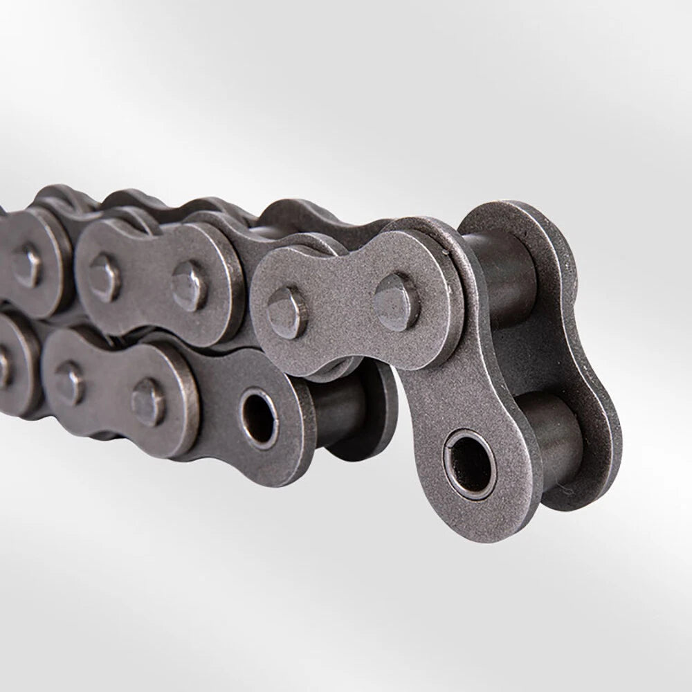 Roller Chain Single Row-Double Row Transmission Chain Manganese Steel 04C 06B