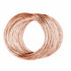 1M Round Copper Wire Solid 0.2-4.5mm Bendable Metal Wire Jewellery Craft Making