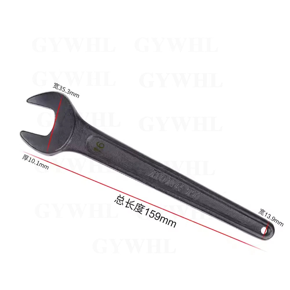 Single Open Ended Spanner Combination Wrench Impact High Carbon Steel HRC 60°
