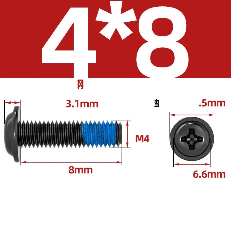 M2–M6 Flanged Button Head Screws – Carbon Steel, Phillips Drive, Nickel or Black Zinc Plated