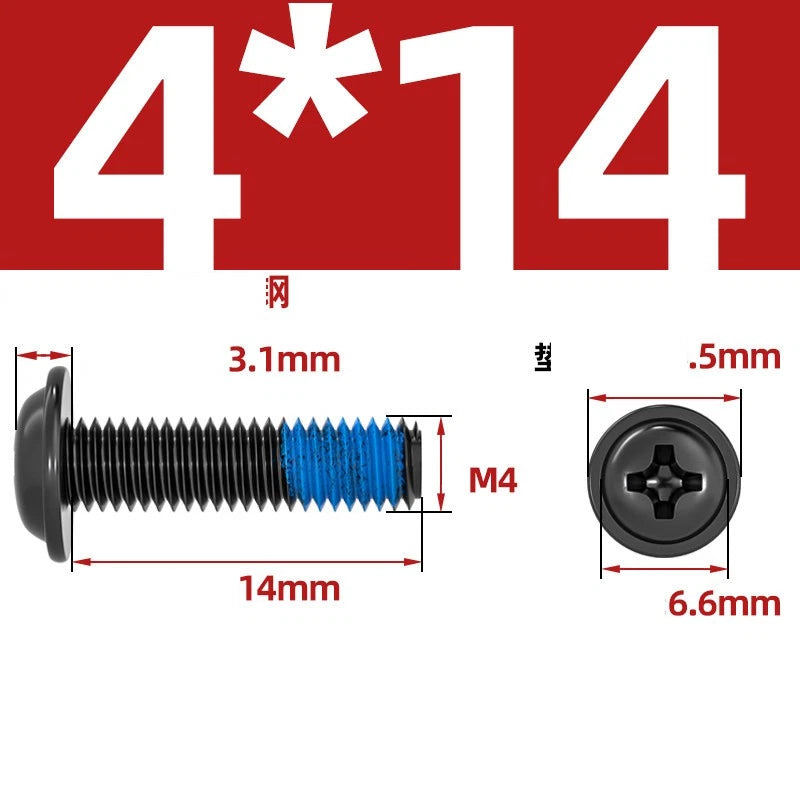 M2–M6 Flanged Button Head Screws – Carbon Steel, Phillips Drive, Nickel or Black Zinc Plated