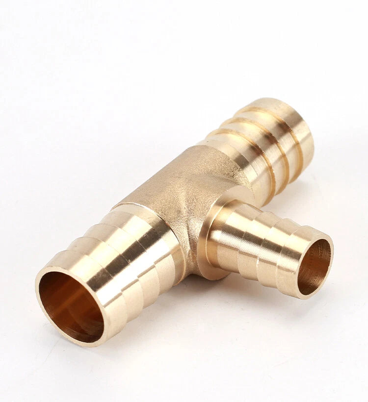 Brass Reducing Hose Fittings – Straight, L, T & Y Connectors for Gas & Air Tube
