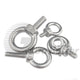 Lifting Eye Bolts A2 304 Stainless Steel M4 M5 M6 M8 M10 M12 M14 M16 M18 M20 M24