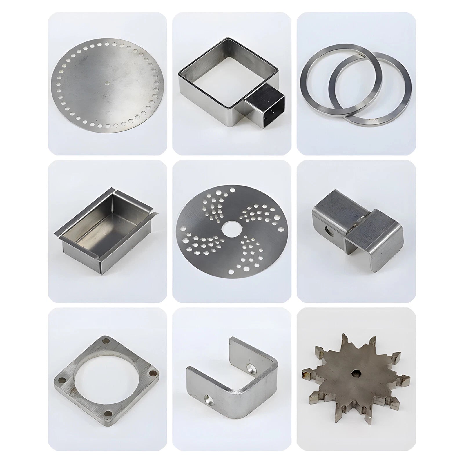 304 A2 Stainless Steel Sheet Brushed Polish, 0.6mm - 5mm Thickness Various Sizes