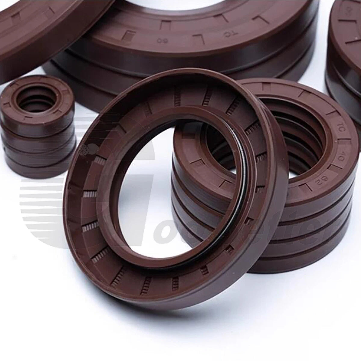 TC Oil Seal FKM Double Lip Rotary Shaft Seal — ID 72–100mm, Multiple Sizes