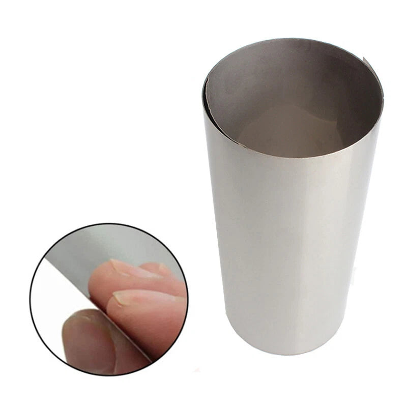 TC4 TA2 Titanium Metal Plate Sheet Foil Thick 0.1mm-4mm Metalworking 100-500mm