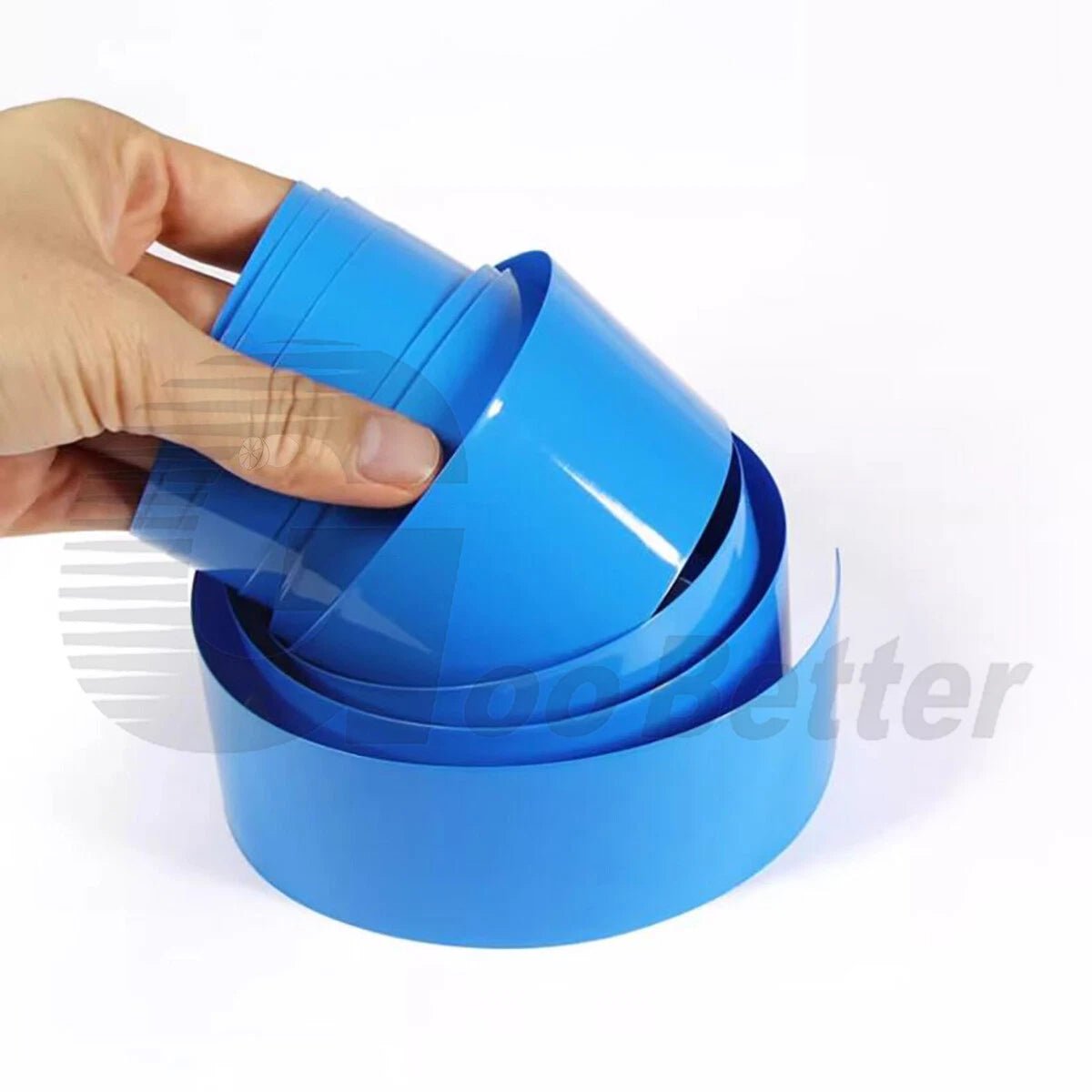 Blue PVC Heat Shrink Tubing for RC Battery Packs — 7mm to 95mm, LiPO / NiMH / NiCd - HomeDIYer