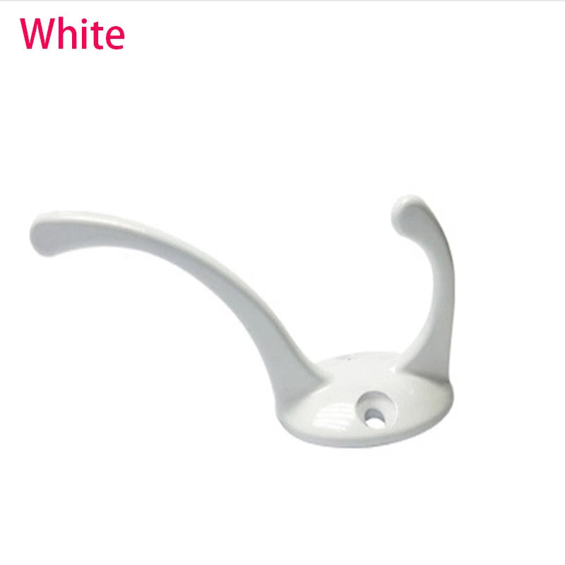 1/10 PACK Coat Hooks Rack Robe Wall Door Dress Bathroom Clothes Hangers