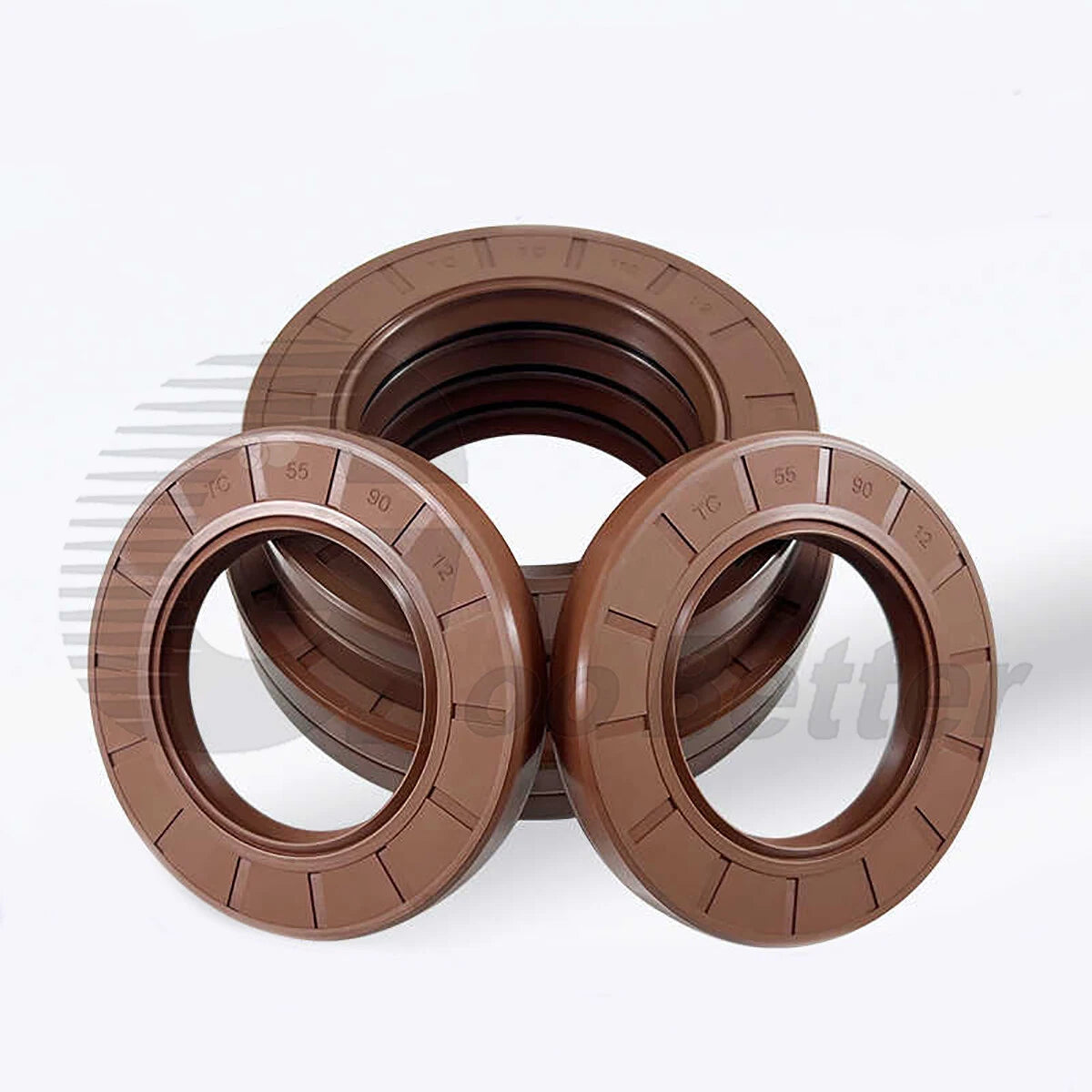 TC Oil Seal ID 180-200mm FKM Rubber Dual Lip Rotary Shaft Seal — Skeleton Type