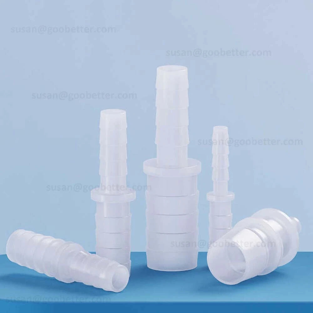 Straight Reducer Barbed Hose Connector — Plastic Joiner for Air & Water Tubing