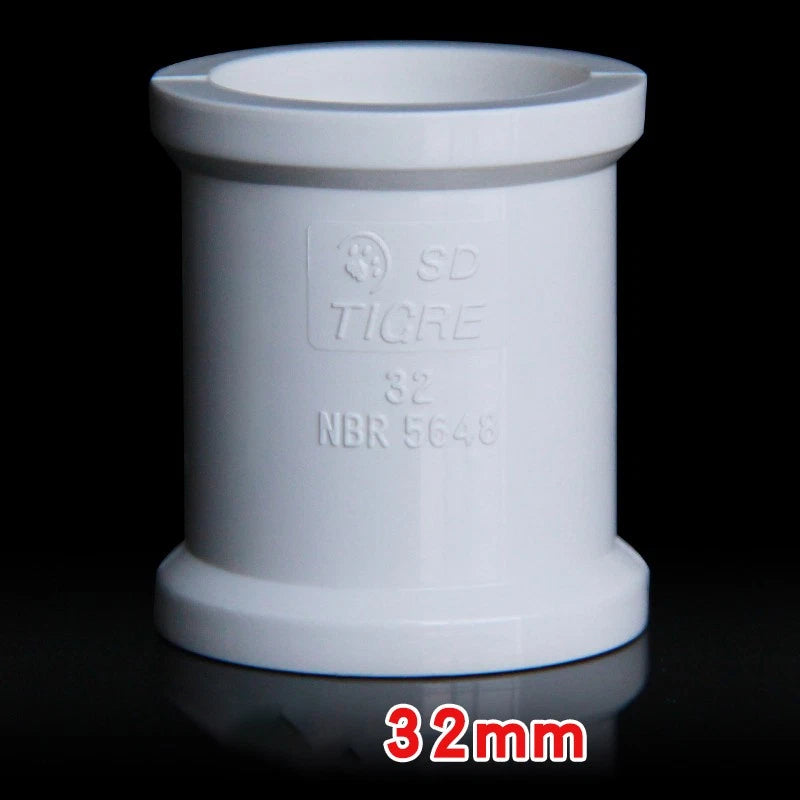 Straight Coupling PVC Plumbing Fittings Pipe Solvent Weld Metric Thickening