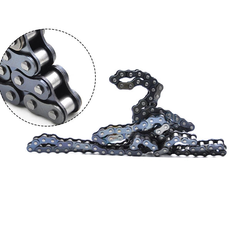 Simplex Roller Chain 10A 06B 08B 06C 08C Pitch 9.525 12.7 15.875mm Length 1.524M