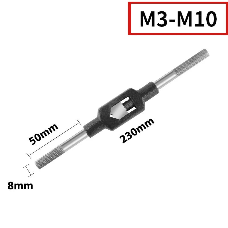 Tap Wrench Handle Alloy Steel Hand Taps Holder Tapping Wrench M2 M3 M6 to M24