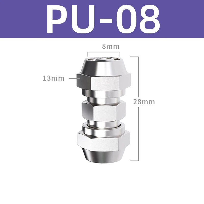 Stainless Steel Compression Coupling Fittings for Pipe — 4mm to 16mm