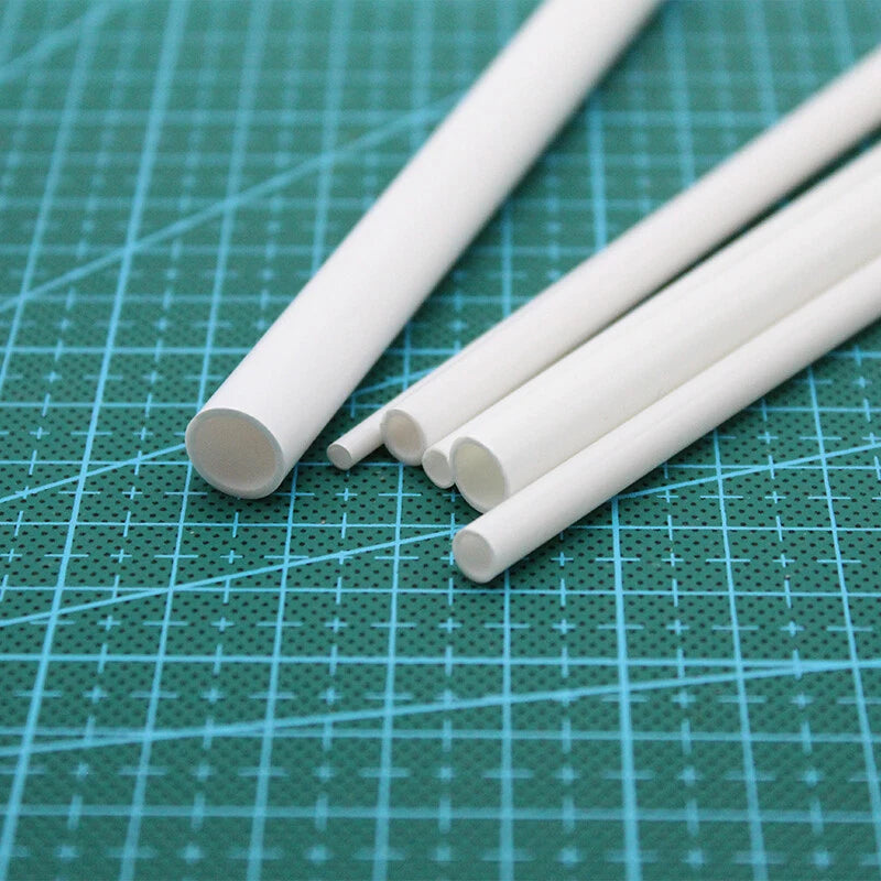 ABS Styrene Plastic Rods, Tubes & Bars for Scale Modeling and DIY Crafts