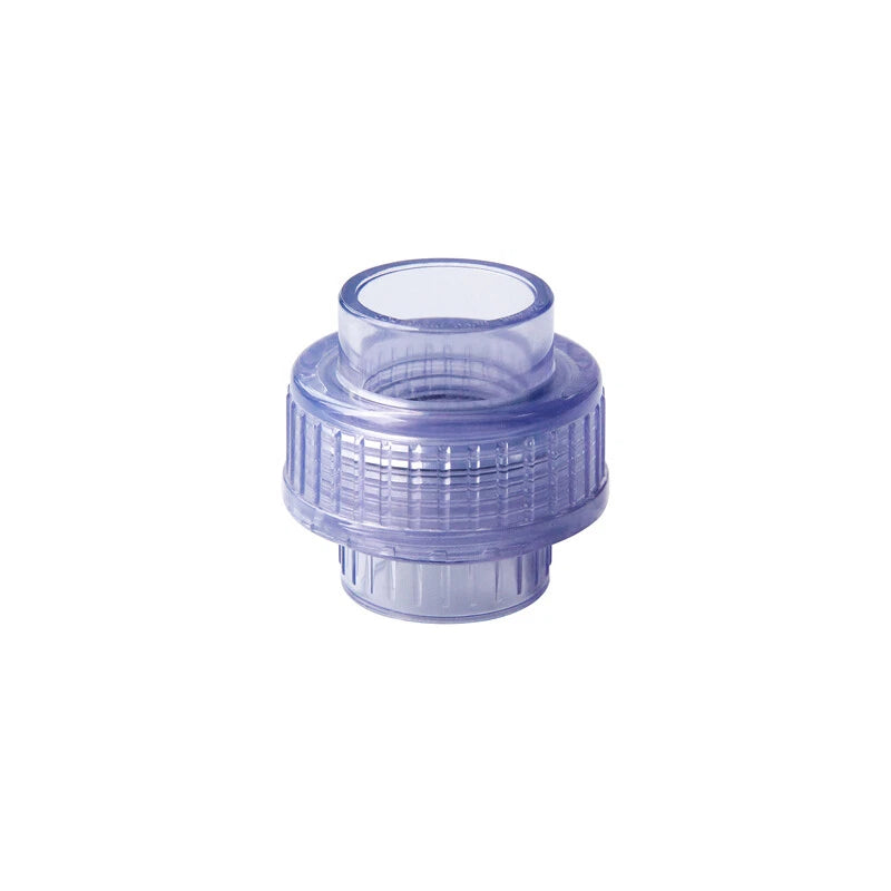 Clear PVC 50mm ID Pressure Pipe and Fittings Metric Solvent Weld Various Parts
