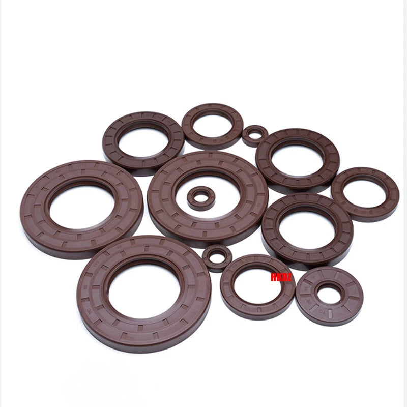 FKM TC Oil Seals Metric Size — Fluorine Rubber Rotary Shaft Seal, ID 80–190mm