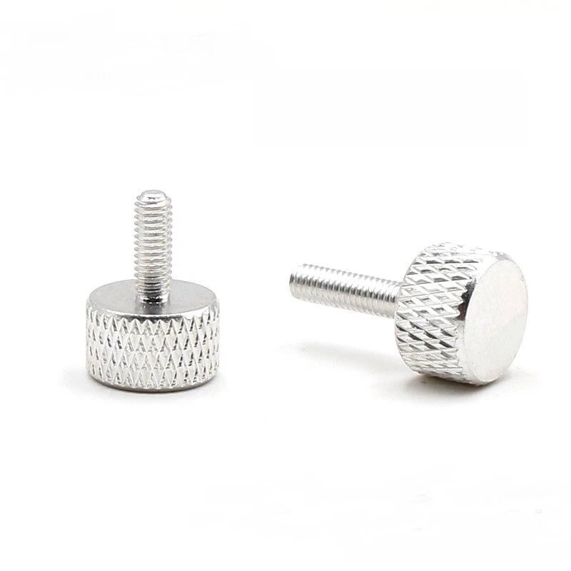 M3 Colored Aluminum Knurled Thumb Screws — 4 Lengths, 10 Colors, Hand - Turn Knob Bolts - HomeDIYer