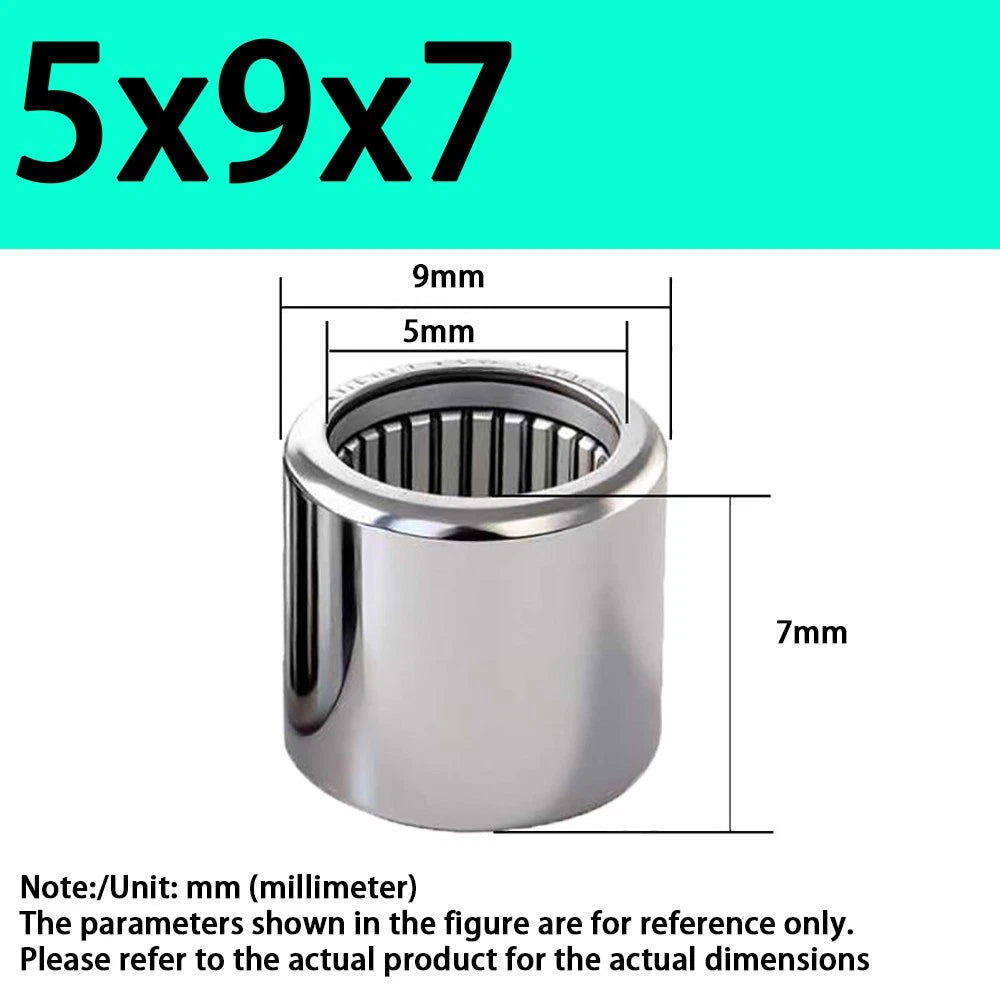 INA HK0306~HK1410 Needle Roller Bearings ID 3/4/5/6/7/8~40mm Bearing Steel