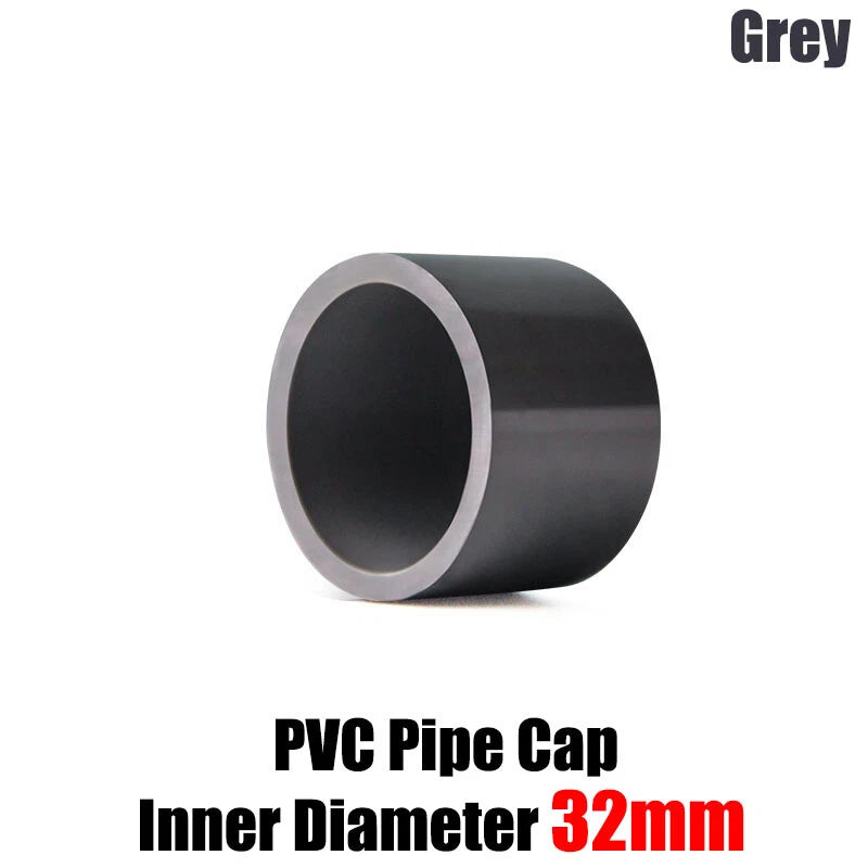 PVC Cap End Caps Plug Blanking ø20mm~200mm Grey Adhesive Drain Pipe Fittings