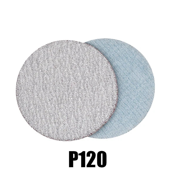Dry Grinding 25/50/70mm Abrasive Paper Flocking Sandpaper Pad Sanding Disc