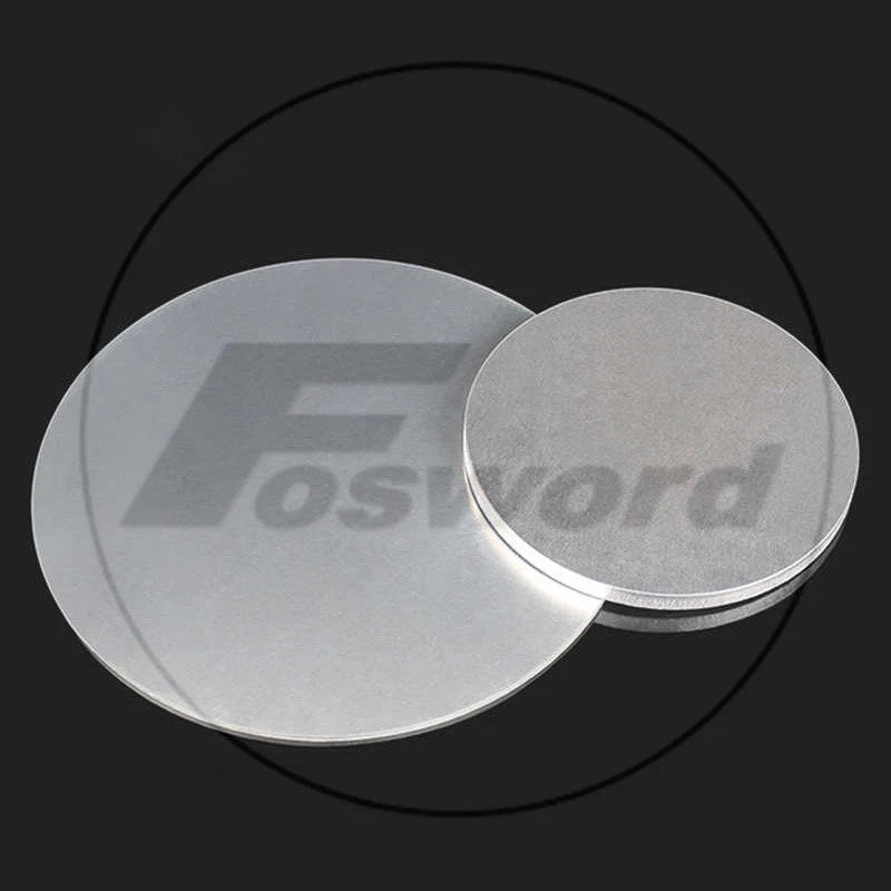 Aluminum Sheet Plate Round Blank Discs Thick 0.5mm -10mm Diameter Ø50mm - Ø300mm
