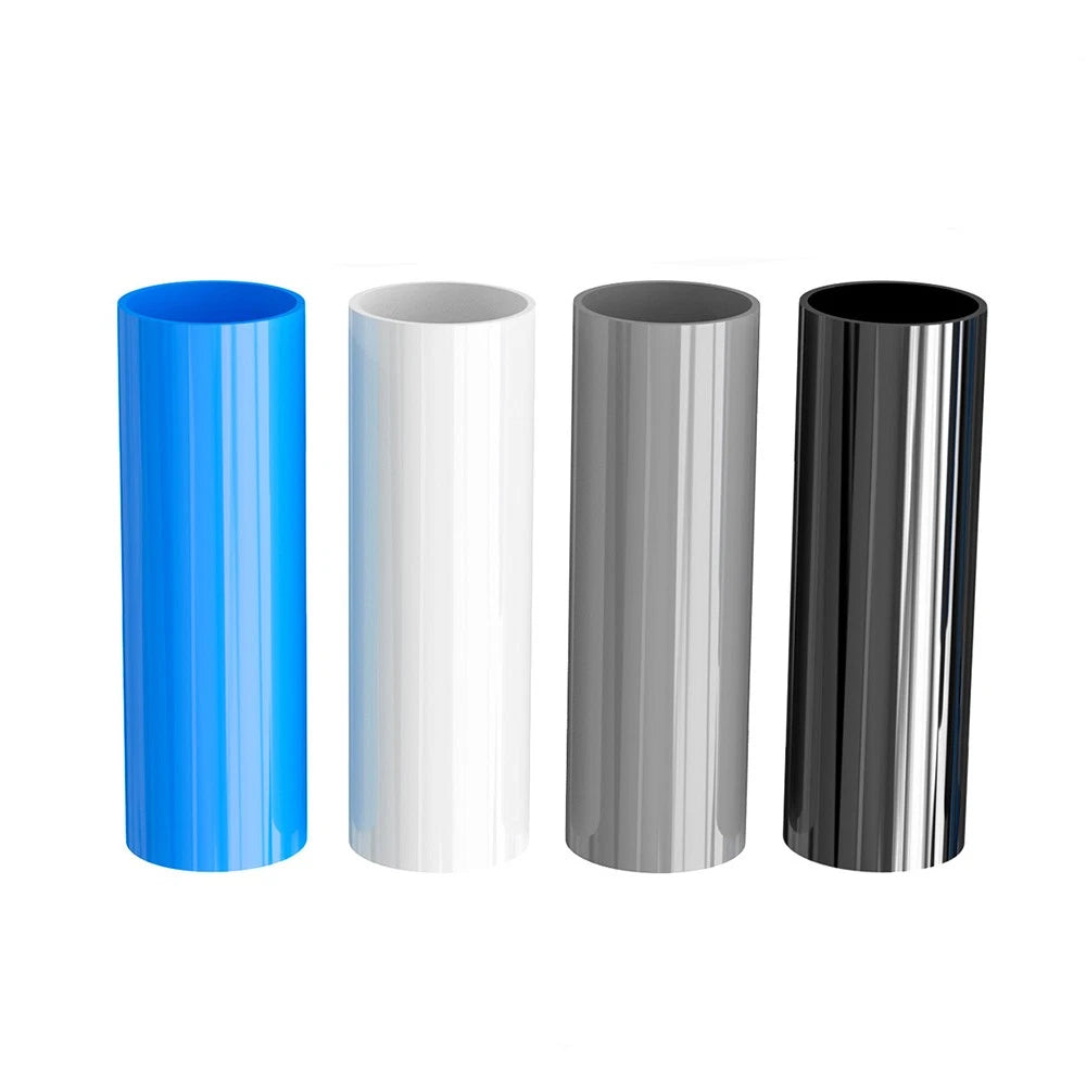 PVC Round Pipe Tube | Solvent Weld | OD 20–110mm | 13 Colors | Plumbing & Aquarium