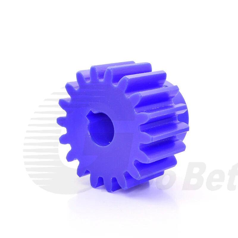 Module 2 3 Precision Spur Gear 12 - 30 Tooth Pinion with Step Keyway Bore Nylon