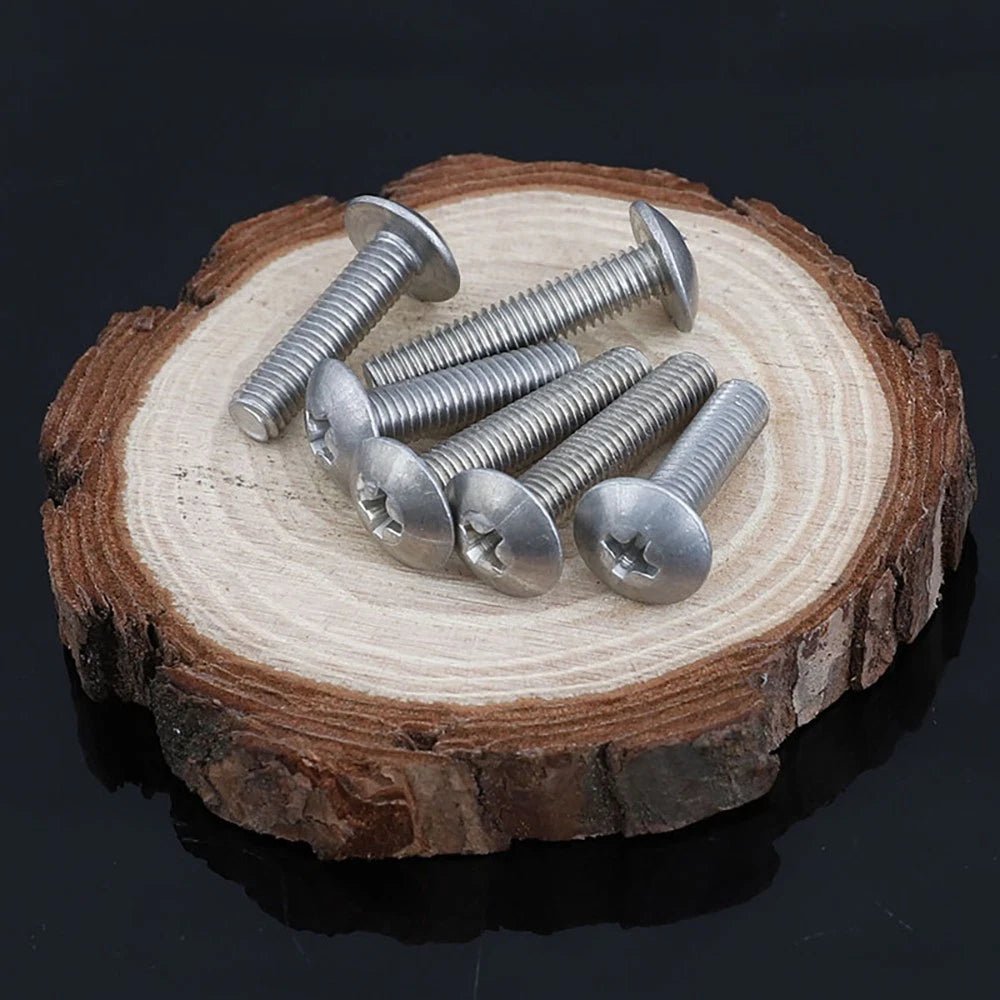 M3 M4 M5 Aluminum Phillips Truss Head Screws DIN 7983 – Metric Machine Bolts - HomeDIYer