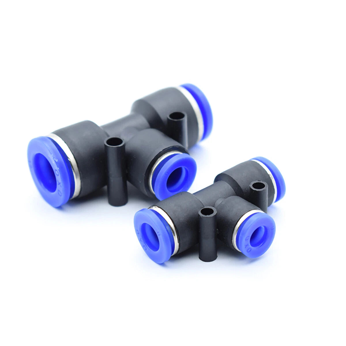 Pneumatic Push-In Fittings | Air & Water Hose Quick-Release Tube Connectors