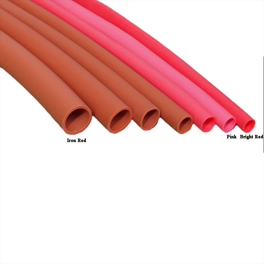 Silicone Rubber Heat Shrink Tubing — φ0.8mm to φ40mm, Multiple Colors - HomeDIYer