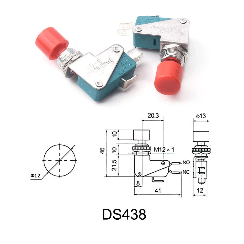 Toggle Switch Heavy Duty ON-OFF ON-ON ON-OFF-ON – MTS E-TEN PS DS438 Series 125VAC 250VAC