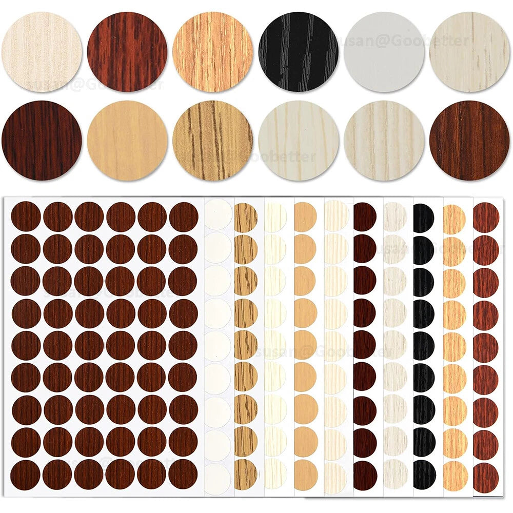 21mm Self Adhesive Decorative Screw Holes Nail Cams Cover Caps Furniture Kitchen