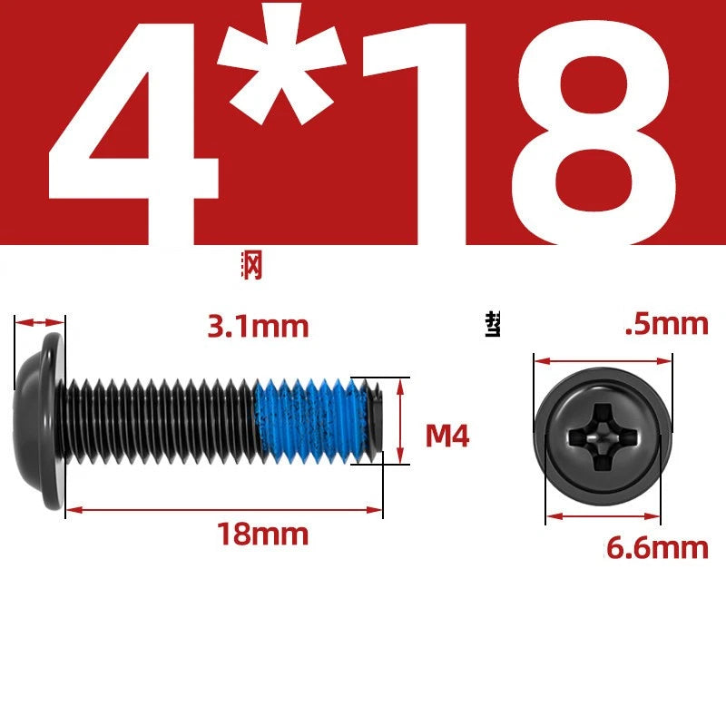 M2–M6 Flanged Button Head Screws – Carbon Steel, Phillips Drive, Nickel or Black Zinc Plated