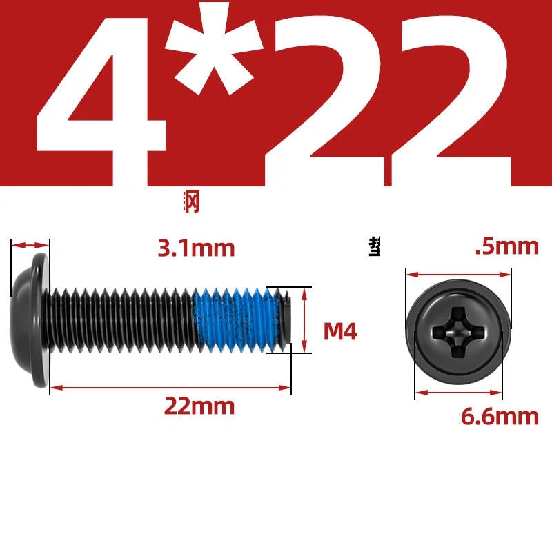 M2–M6 Flanged Button Head Screws – Carbon Steel, Phillips Drive, Nickel or Black Zinc Plated