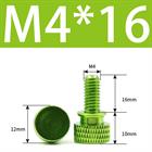 M3 M4 Anodized Aluminum Thumb Screws — Knurled Head Hand Bolts for PC Case, Fishing Rigs & DIY Projects
