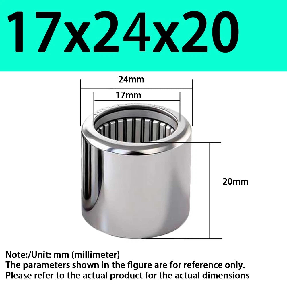 INA HK0306~HK1410 Needle Roller Bearings ID 3/4/5/6/7/8~40mm Bearing Steel