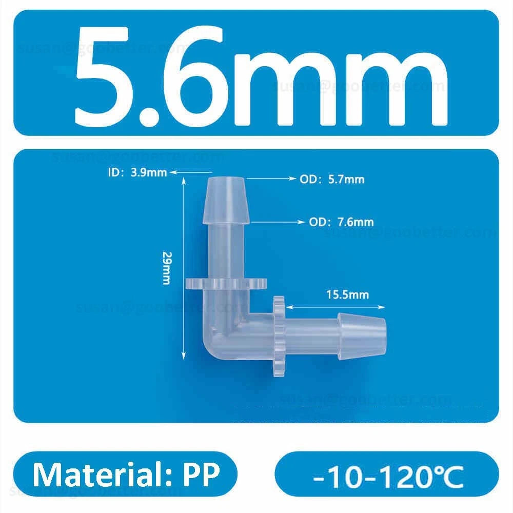 Plastic Barbed Hose Connectors — T-Piece, Elbow & Straight Fittings for Air & Water Lines