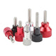 M8 Knurled Thumb Screws With Steps Hand Grip Knob Step Bolts Aluminium Alloy