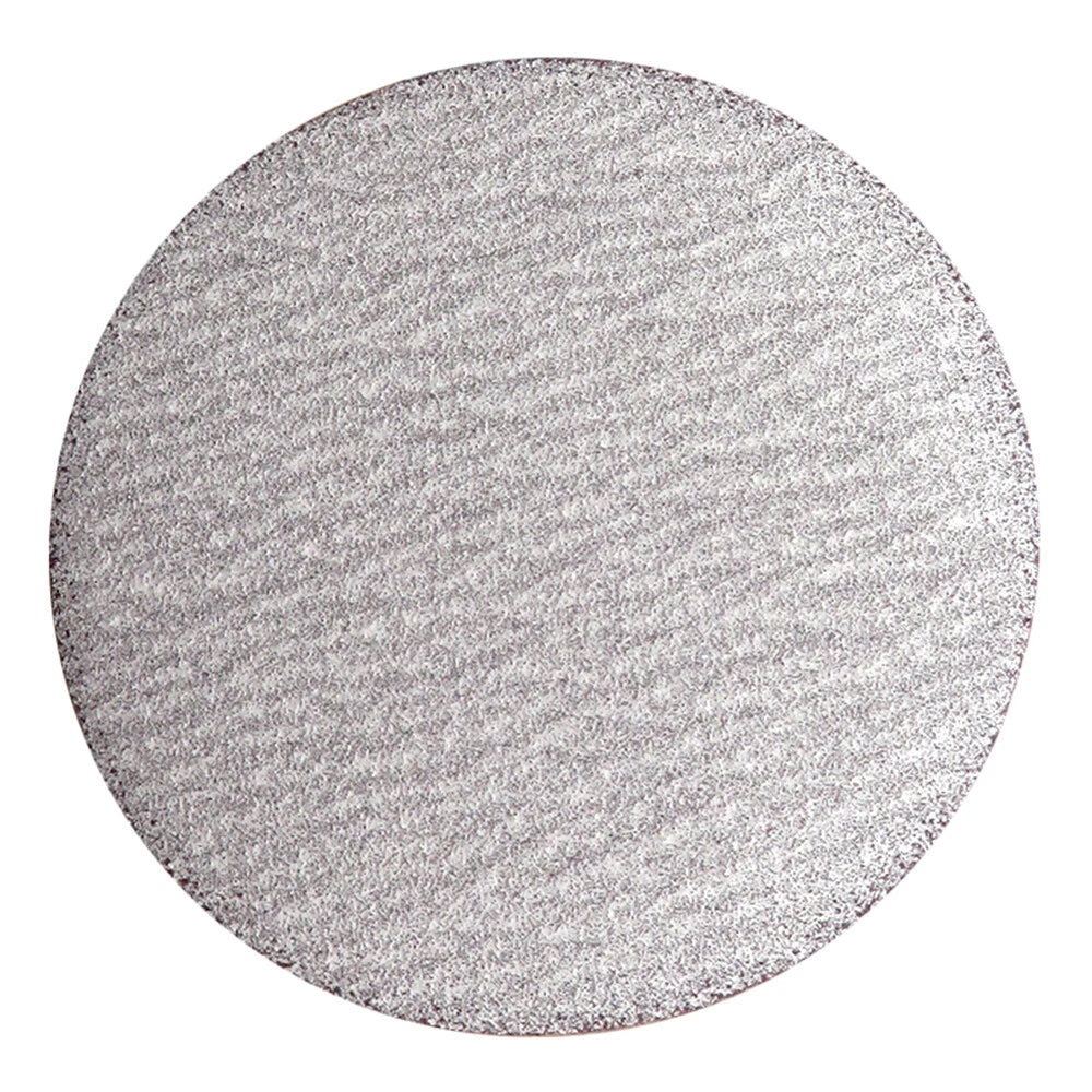 Dry 25/50/75/100/125/150 mm White Sanding Discs Hook Loop Sandpaper Grit 60-1200
