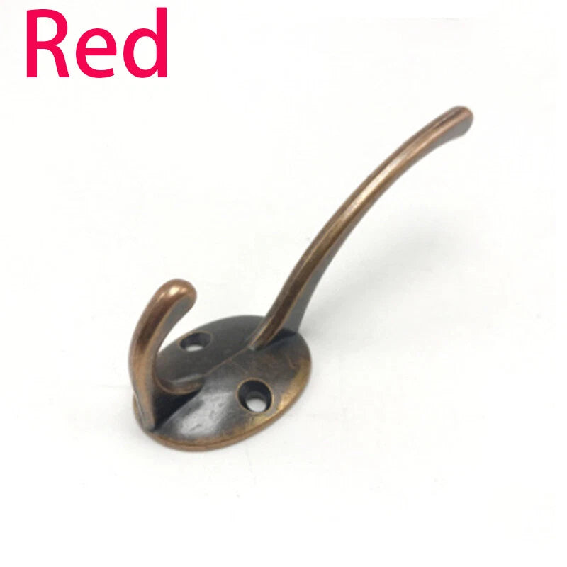 1/10 PACK Coat Hooks Rack Robe Wall Door Dress Bathroom Clothes Hangers