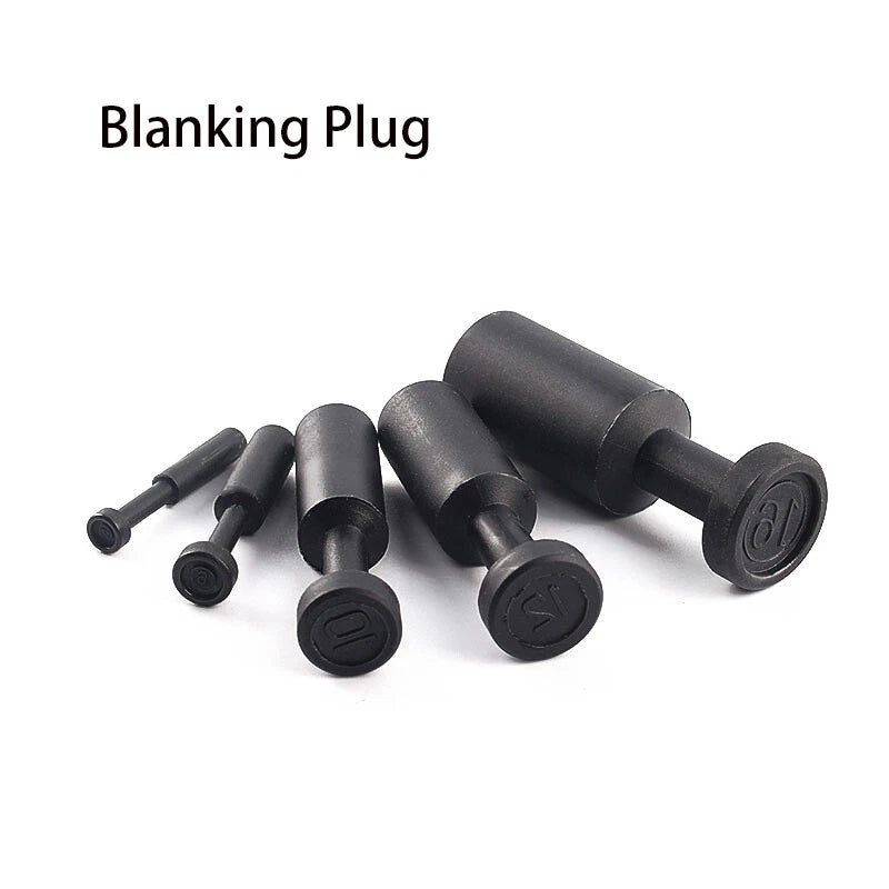 Pneumatic Push-to-Connect Air Fittings — 90° Elbow, Tee & Blanking Plug | Φ4–16mm