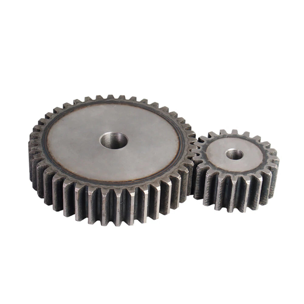 1 Mod Cylindrical Spur Gear 12-160 Tooth Diameter 14mm - 162mm 45# Carbon Steel