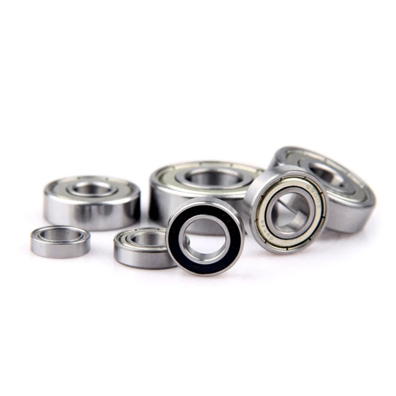 ID 10mm Deep Groove Ball Bearings Double Sealed GCR15 Steel Roller Ball Bearing